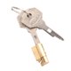 thumbnail image 4 of Cerradura de cilindro con 2 llaves, reemplazo de núcleo de cerradura de latón, profesional, con cerradura, fácil de instalar, cerradura de gabinete DYNWAVEMX Cerraduras de gabinete, 4 of 8