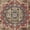 Chocolate Brown, variant on Unique Loom Utopia Collection Area Rug - Helios (3' 3" Round Dark Blue/Beige)