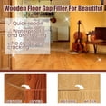 thumbnail image 6 of kkbbma under $5 2Pcs Wood Floor Gap Filler, Wooden Floor Gap Filler, Seam Sealant Color Consistent, Easy Apply No Mess Durable, Waterproof Crack Repair, for Home Flooring Maintenance, 6 of 9