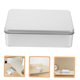 thumbnail image 5 of BRIGHTFUFU Caja Metálica Rectangular Plateada Para Guardar Galletas Y Dulces Con Moderno Y Duradero, 5 of 8