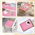 thumbnail image 4 of Shelf Liner Kitchen Drawer Liners Cabinet Mats Non Adhesive EVA Shelf Liners Non-Slip Washable Waterproof Oilproof Pad Protectors Mat for Fridge Pantry Closet Cupboard Hot Pink 118x11.8in, 4 of 8