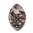 thumbnail image 3 of 5pcs Natural Rhodonite Pendants Mixed Shapes 39~65x32~50x5~10mm Hole: 2mm, 3 of 3
