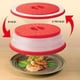 thumbnail image 2 of Collapsible Microwave Splatter Cover Microwave cover for Food,Dishwasher Safe,BPA Free,10.5 Inch,2 Pack oso de fresa Hogar, 2 of 6