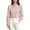 Pink, variant on Blouses for Women Dressy Casual Elegant Ruffle Long Sleeve Shirts for Women Loose Fit Soft Versatile Fashion Tops for Women Office Work Daily Wear White M