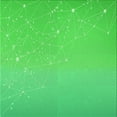 thumbnail image 1 of Ahgly Company Indoor Square Patterned Neon Green Area Rugs, 6' Square, 1 of 6