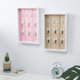 thumbnail image 3 of 1 llavero de madera con 6 ganchos, estante para llaves montado en la pared, estante decorativo de pared, gancho para llaves, estante de organización multifuncional, estante de exhibición para organización de llaves, estante de almacenamiento de llaves JM, 3 of 5