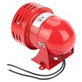 thumbnail image 3 of Apuakthei Alarma de Sirena 220 V Potente Alarma de Sirena para Exteriores 120 dB Cable de Motor Rojo Sirne Bocina de Metal Alarma para Barco Industrial Ruikalucky, 3 of 4