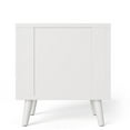 thumbnail image 3 of Asofer 2-drawer White Nightstand Set, 20"H Bedside Table Set with 2 Metal Handle, for Bedroom and Living Room, 3 of 9