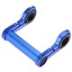 thumbnail image 3 of Sywqhk Soporte para luz de bicicleta de 10 cm Extensor de manillar de bicicleta Soporte para teléfono con lámpara (Azul) Sywqhk Alta Calidad, 3 of 7