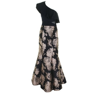 Xscape Asymmetrical Mermaid Style Dress (8, Sapphire) - Walmart.com