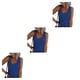 thumbnail image 1 of Chaleco informal de algodón Sonducket camiseta ligera elástica mujer color azul 2XL, 1 of 6
