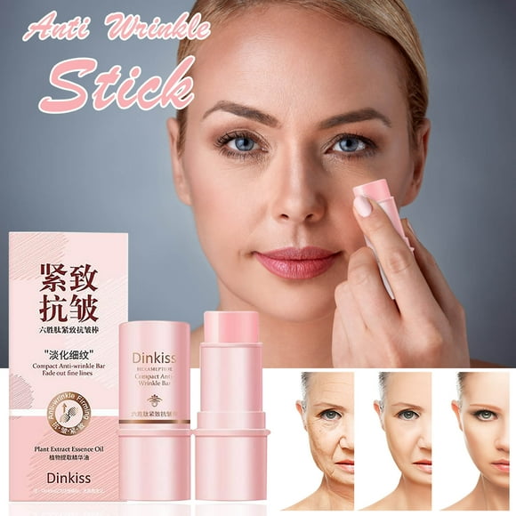TopLLC Creams & Moisturizers Firming And Anti-Wrinkle Stick Reduces Neck And Eye Fine Lines, Moisturizes And Softens Skin, Anti-Wrinkle Cream Powder Stick,5.5g Anti wrinkle cream