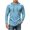 Sky Blue, variant on Uikmnh Men's Sweatshirts, Solid Color Hoodie Sweatshirt Classic Comfort Knit with Front Pocket for Everyday Wear, Hoodies for Men,XXL