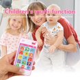 thumbnail image 4 of Juguetes Para Niño Teléfono inteligente de juguete para jugar, teléfono móvil con máquina educativa para bebés y niños, regalos de cumpleaños Juguetes Para Bebe 1 Año, 4 of 6