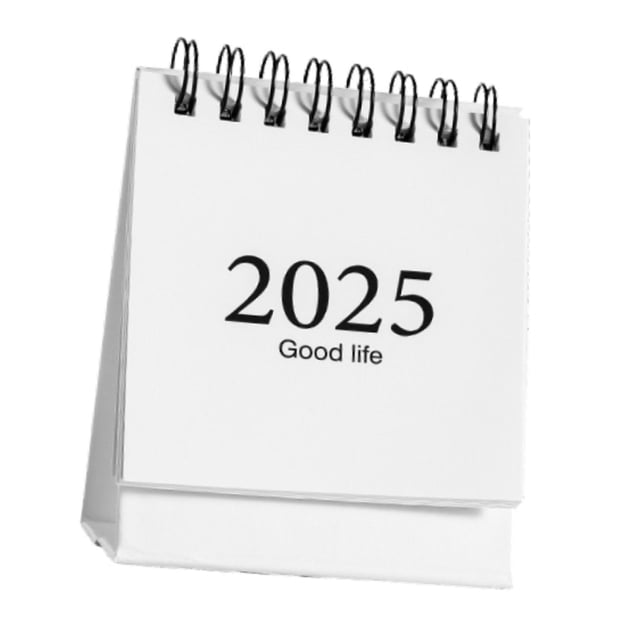 Calendario de escritorio Colamx Plegable 2025