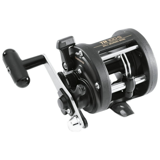 Shimano Fishing TR N100G GRAPHITE LEVELWIND Conventional Reels [TRN100G ...