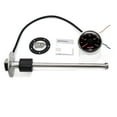 thumbnail image 1 of 52mm Water Level Fuel Level Gauge With 7 Color LED For Car Truck Boat Marine 240-30ohm Water Tank Level Sensor 125 150 200 250mm ,Easy to Install, 1 of 6