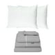 thumbnail image 1 of Sábanas Queen Size Royal Gris Perla + Almohada Osos 2, 1 of 8