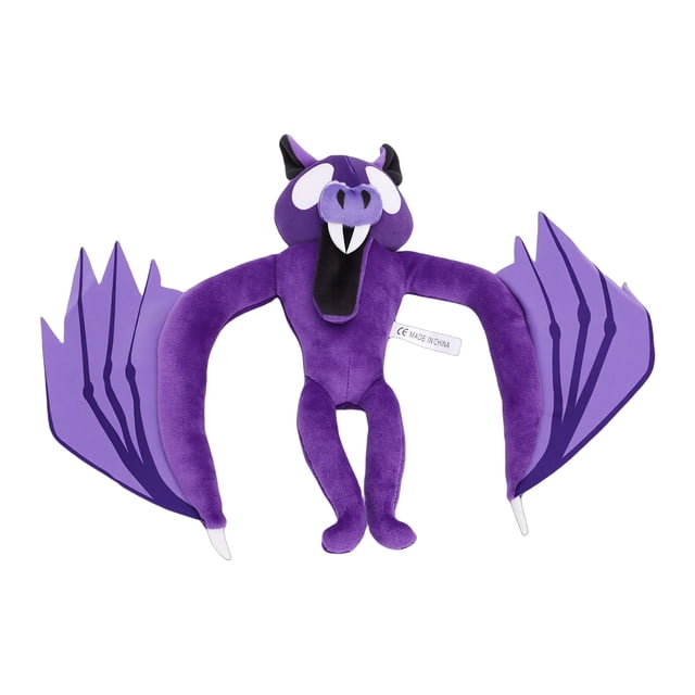 Muñeco De Peluche De Murciélago De Juego, Muñeco De Peluche Suave, Muñeco De Peluche De Murciélago Púrpura Para Fanáticos Del Juego, Regalo Coleccionable