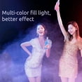 thumbnail image 3 of RGB LED Selfie Luz redonda USB RingLight con clip de teléfono Iluminación fotográfica Fotografía MABOTO Lámpara de relleno, 3 of 6