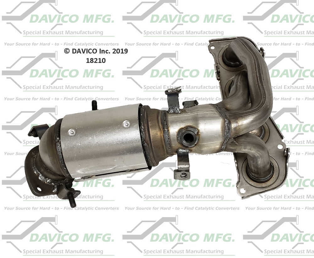 Davico Mfg Catalytic Converter P/N:18210 Fits select: 2002-2006 TOYOTA CAMRY, 2002-2006 TOYOTA CAMRY SOLARA