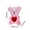 Pink-PK-home supplies, variant on LEFTHIGH Home Mini Heart Bear Figurine Day Transparent Resin Blue Pink Purple Green Yellow 5.3x4.5x6cm Cute Desktop Office Decor Valentines Decor