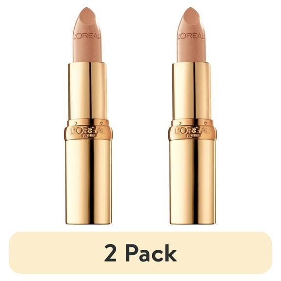(2 pack) L'Oreal Paris Colour Riche Original Satin Lipstick for Moisturized Lips, 805 Golden Splendor