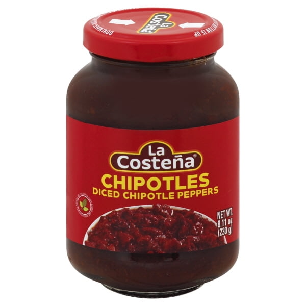 La Costena Chipotles Diced Chipotle Peppers, 8.11 Oz