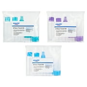 Equate 8-Piece Travel Kit, Colors May Vary