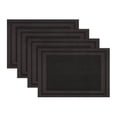 thumbnail image 1 of Juego de 4 manteles individuales de PVC lavables y tejidos con calor, antideslizantes y resistentes a las manchas para mesas de comedor en interiores y exteriores, 1 of 6