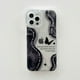 thumbnail image 1 of Funda trasera de silicona transparente para iPhone, carcasa con soporte de Mariposa Negra a la moda para iPhone 11 12 13 14 Pro Xs Max Mini XR X 7 8 14 Plus Fivean unisex, 1 of 2