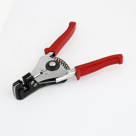 Unique Bargains Nonslip Grip 0.5mm-2.2mm Automatic Wire Stripper Cutter Pliers (Best Small Wire Cutters)