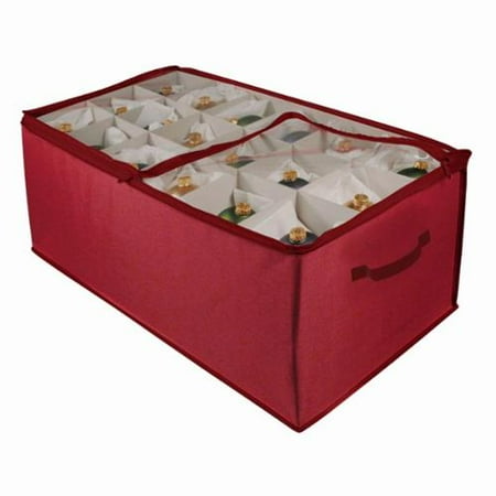 Christmas Homeware Richards Homewares Holiday Ornament Storage Cube with 54 Individual Compartments ()