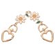 thumbnail image 1 of Purse Strap Extender Chain for Decoration Zinc Alloy Bag Chain Floral Extender, 1 of 5