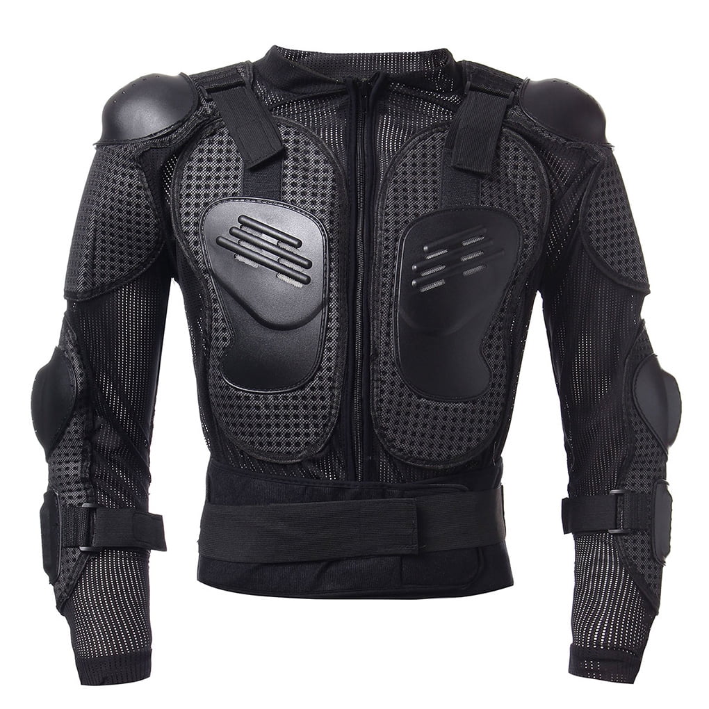 Motorcycle Motocross Body Protective Vest Jacket Back Chest Shoulder Armor 