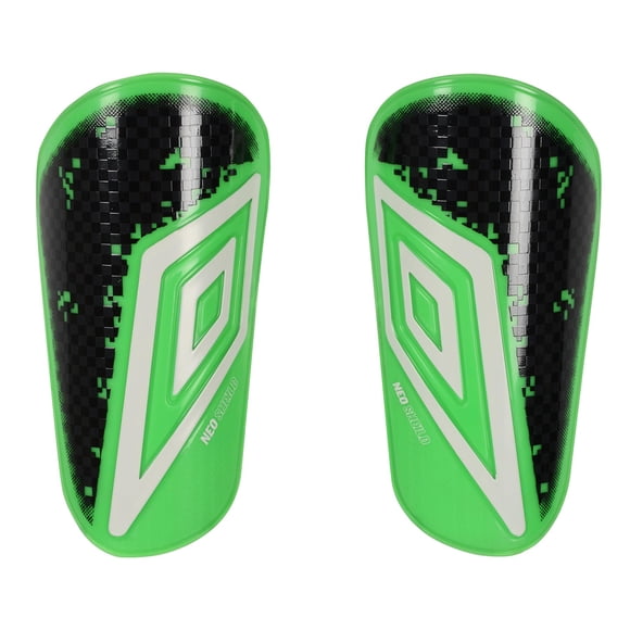 Espinillera Umbro Youth Neo Shield con funda para niños YXS
