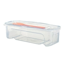 Storage Box， Microwave Pasta Cooker – Pasta Maker with Lid Strainer and Utensils for Effortless Meals (Dishwasher )