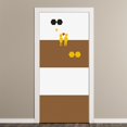 thumbnail image 2 of Bunblic 4 Pieces Acoustic Panel Soundproof Door Sticker Premium Acoustic Absorption Panel Acoustical Wall Panels for Recording Studio Yellow, 2 of 6