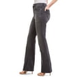 thumbnail image 2 of Jordache Women's High Rise Flare Jeans, Available in 27", 30", 32" Inseams, 2 of 3