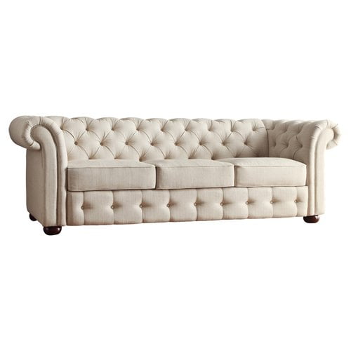Topline Furniture Clemence Tufted Sofa