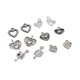 thumbnail image 4 of 60 Piezas de Corazón Aleación de Filigrana de Bricolaje Manual Sunnimix Encantos de la forma del corazón, 4 of 8