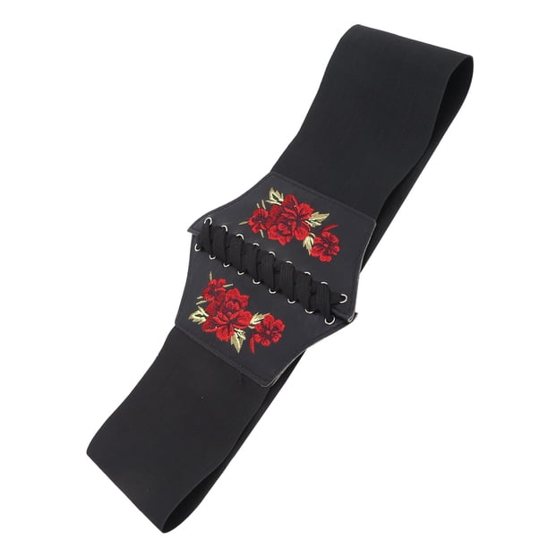 Cinturón Waspie Atado, Práctico Cinturón Con Cordones, Resistente, Especial, Conveniente Para Aniversario Para Garadución Para El Día De Acción De Gracias Para Bodas ANGGREK Lace-up Cinch Belt