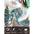 thumbnail image 7 of Gingerbread Christmas Cloth Napkins Set of 8 Reusable Dinner Napkins, Xmas Tree Snowflake Winter Cocktail Napkin Washable Table Napkins for Wedding/Holiday Party/Baby Shower 20"x20", 7 of 7