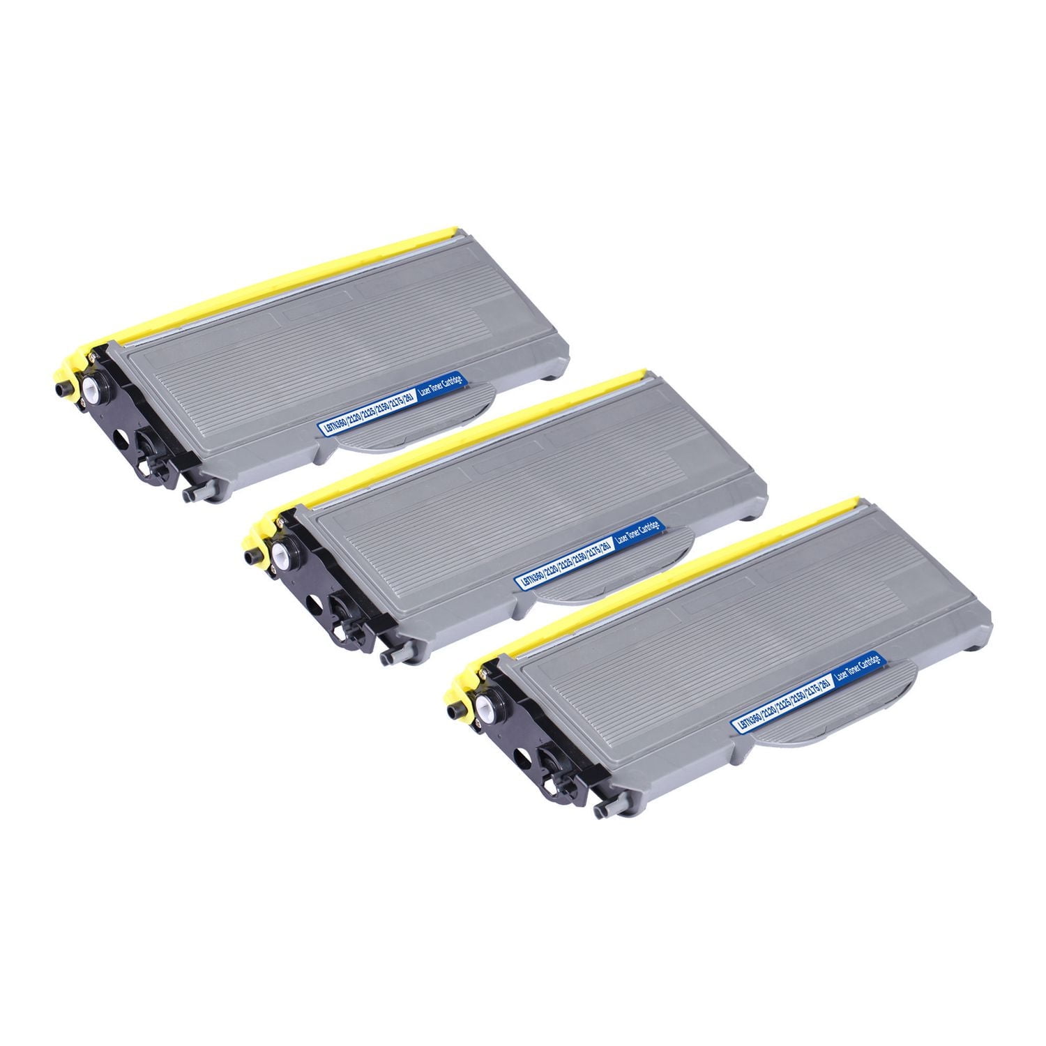 L-ink Pack de 3 Cartouches de Toner Compatibles TN360 (TN-360)