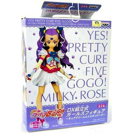 Yes! PreCure Go Go! DX Girls Milky Rose PVC Figure