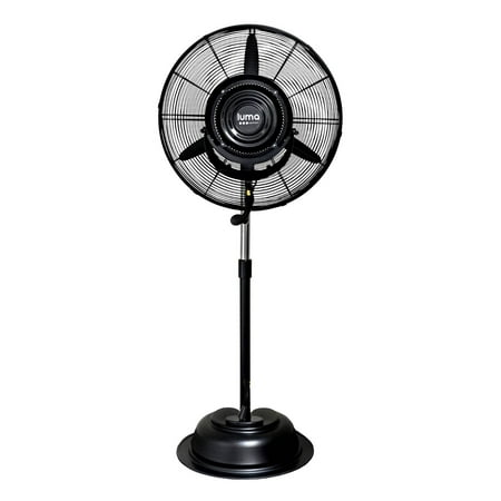 Luma Comfort - 24" Misting Fan - Black