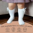 thumbnail image 4 of Baby & Toddler Knee High Socks For Baby Girls Multi Color - 3 Pack, 4 of 5