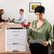 Brother HL-L5210DWT Business Monochrome Laser Printer with Dual Paper Trays