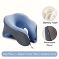 thumbnail image 5 of Nap Pillow, Travel U-Shaped Pillow, Neck and Cervical Spine Pillow, Airplane Car Office Home Headrest, Neck Support Pillow, Tummy Sleeping Pillow, Memory Foam Core Pillow., 5 of 10