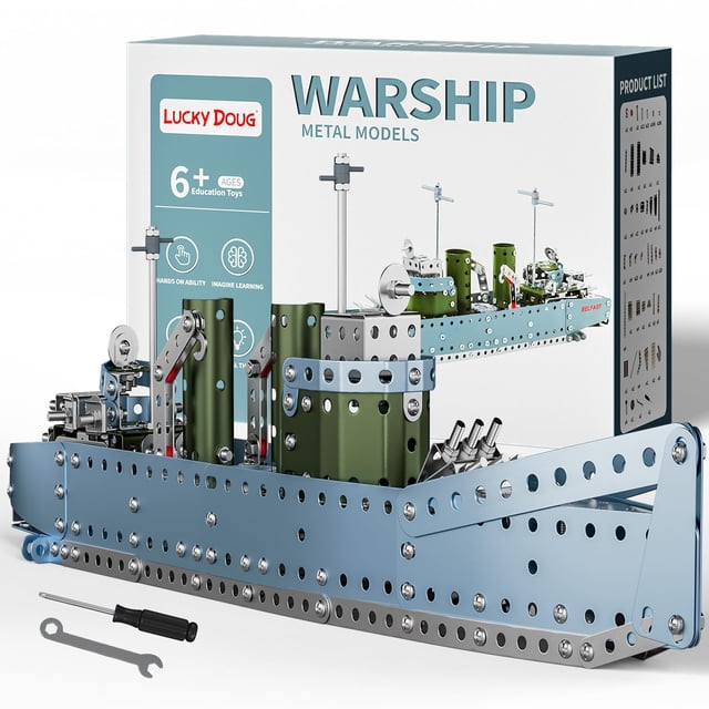 Juguete de construcción Lucky Doug Stem Cruiser Ocean Ship 504 piezas